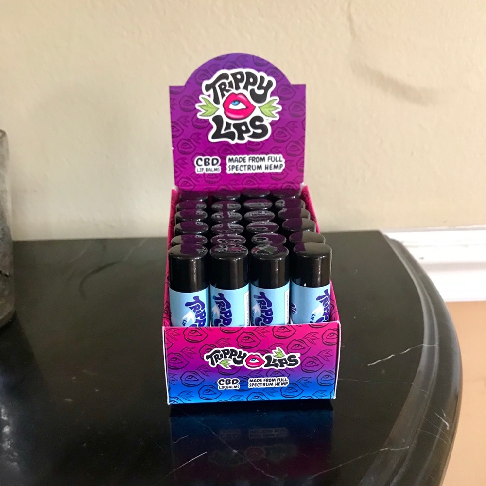 Trippy Lips Lip Balm - Blueberry Kush